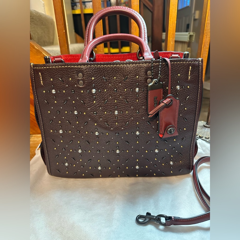 Coach 1941 Rogue Satchel 30 with prairie rivet | NWOT